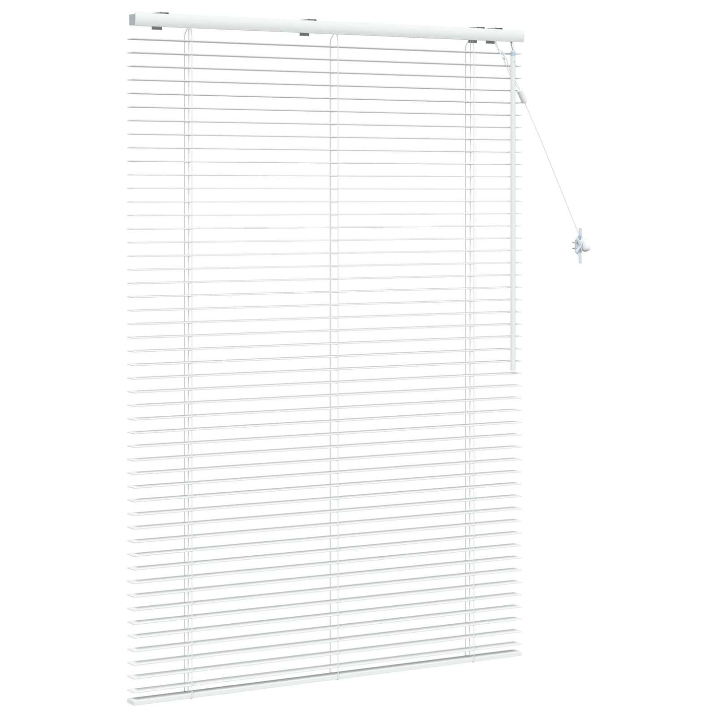 vidaXL Βενετσιάνικη Σκίαση Λευκό 105 x 160 εκ 35 mm