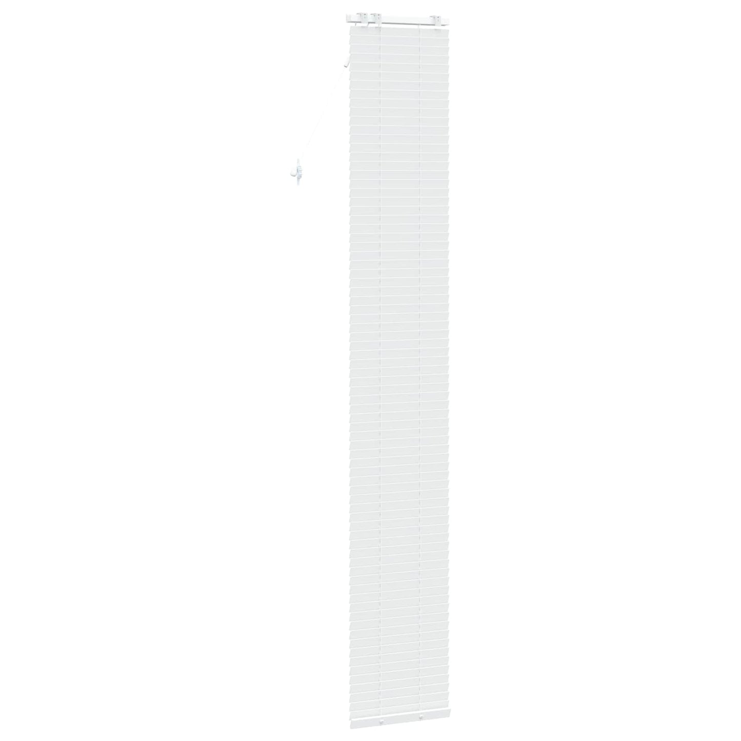 vidaXL Βενετσιάνικη Σκίαση Λευκό 50 x 250 εκ. 35 mm