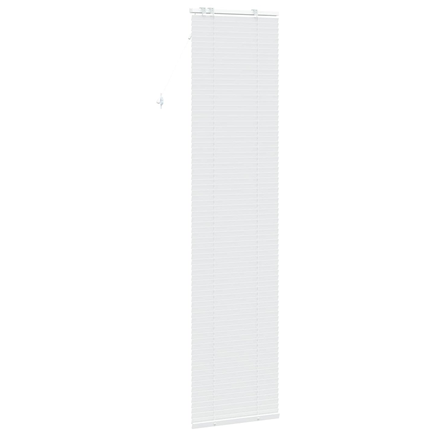 vidaXL Βενετσιάνικη Σκίαση Λευκό 60 x 250 εκ. 35 mm