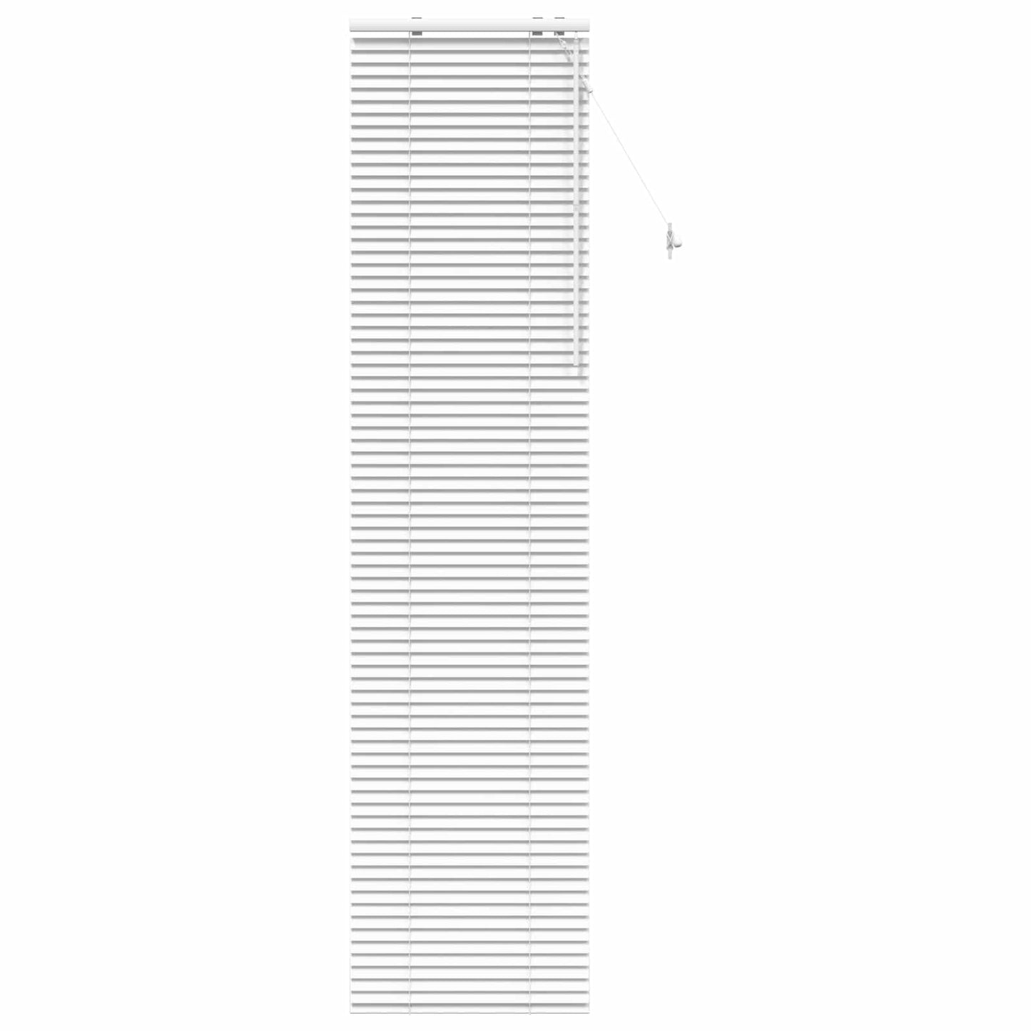 vidaXL Βενετσιάνικη Σκίαση Λευκό 65 x 250 cm 35 mm