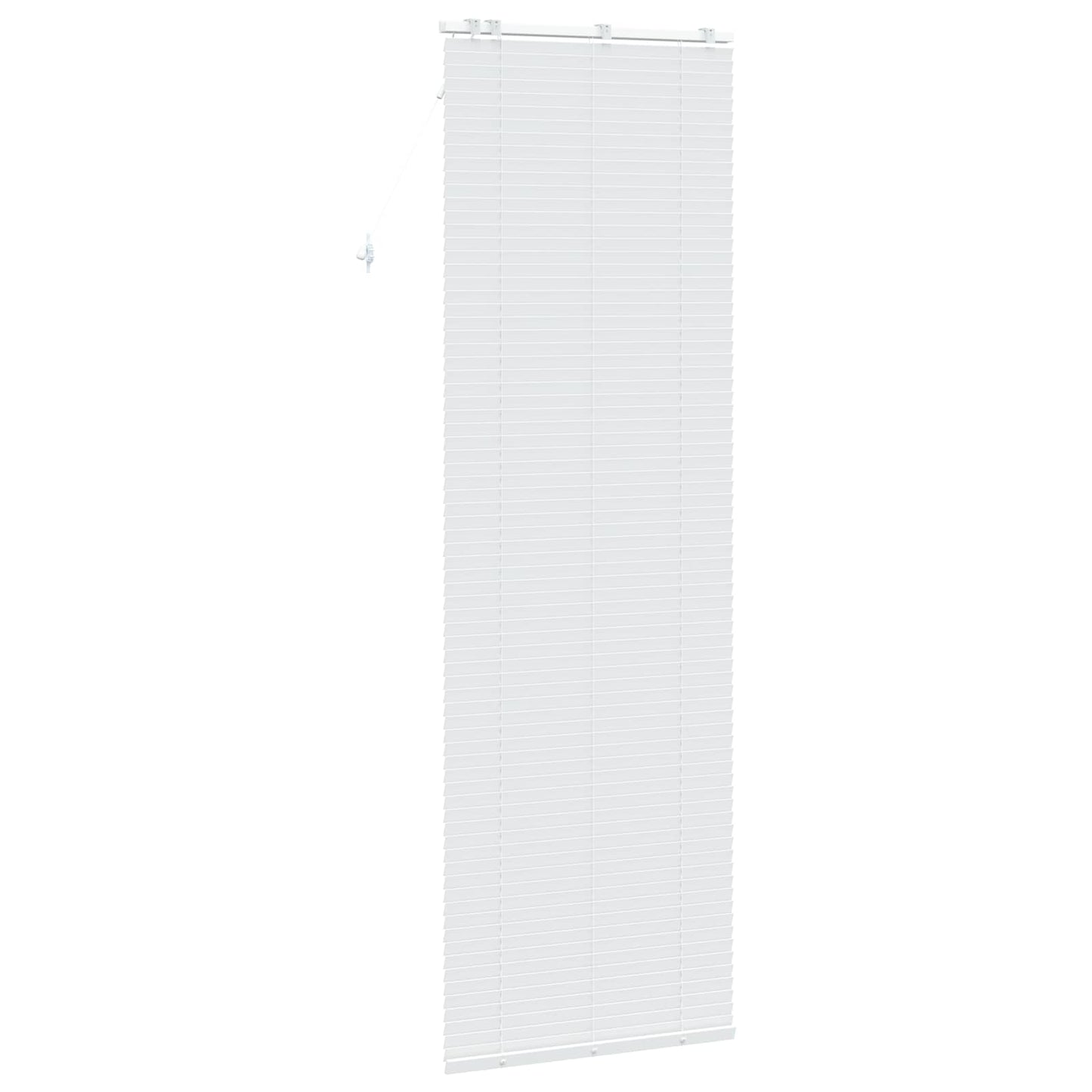 vidaXL Βενετσιάνικη Σκίαση Λευκό 75 x 250 εκ. 35 mm