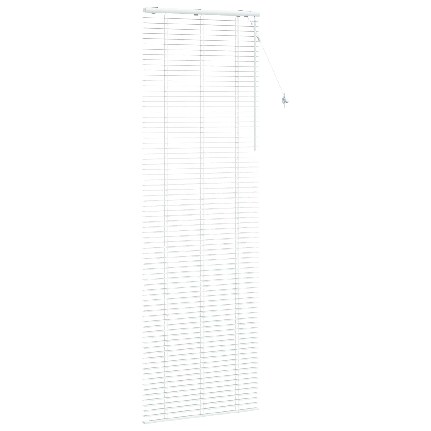 vidaXL Βενετσιάνικη Σκίαση Λευκό 80 x 250 cm 35 mm