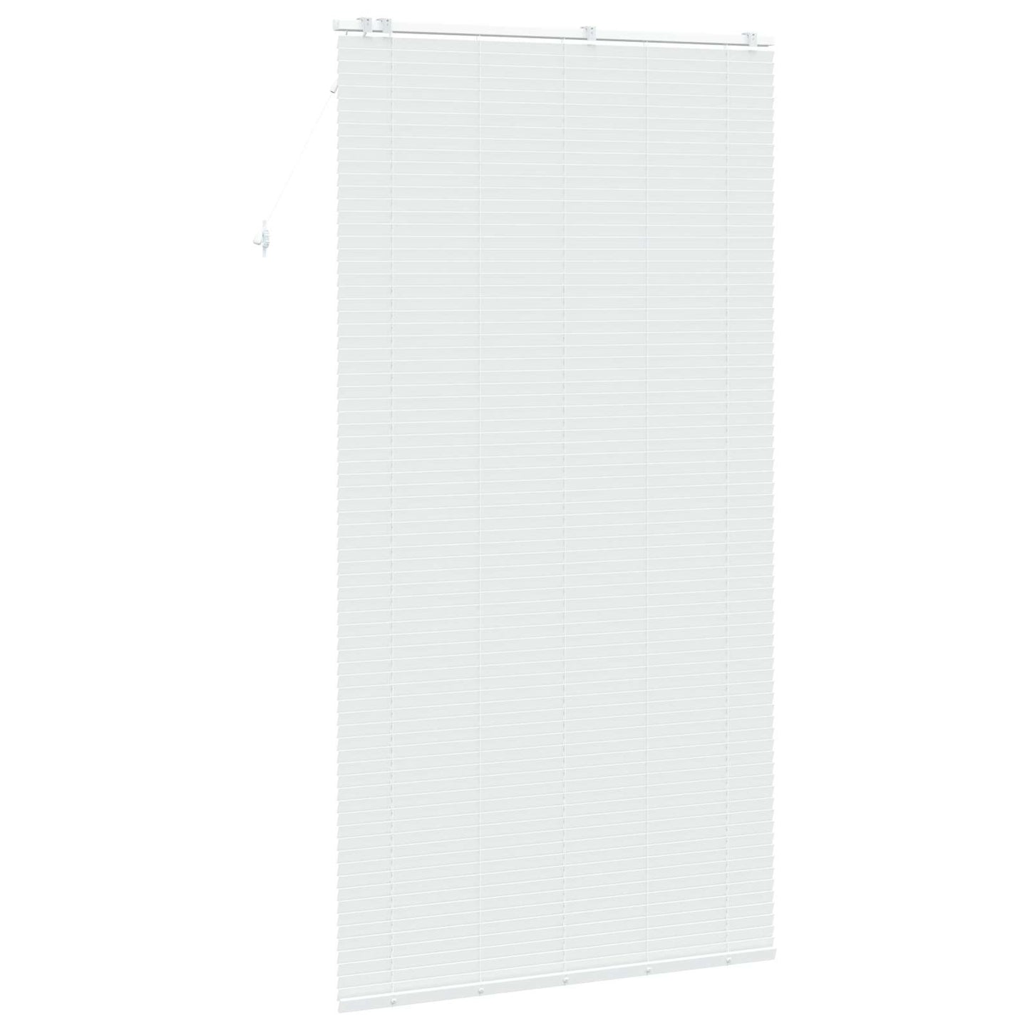 vidaXL Βενετσιάνικη Σκίαση Λευκό 140 x 250 cm 35 mm