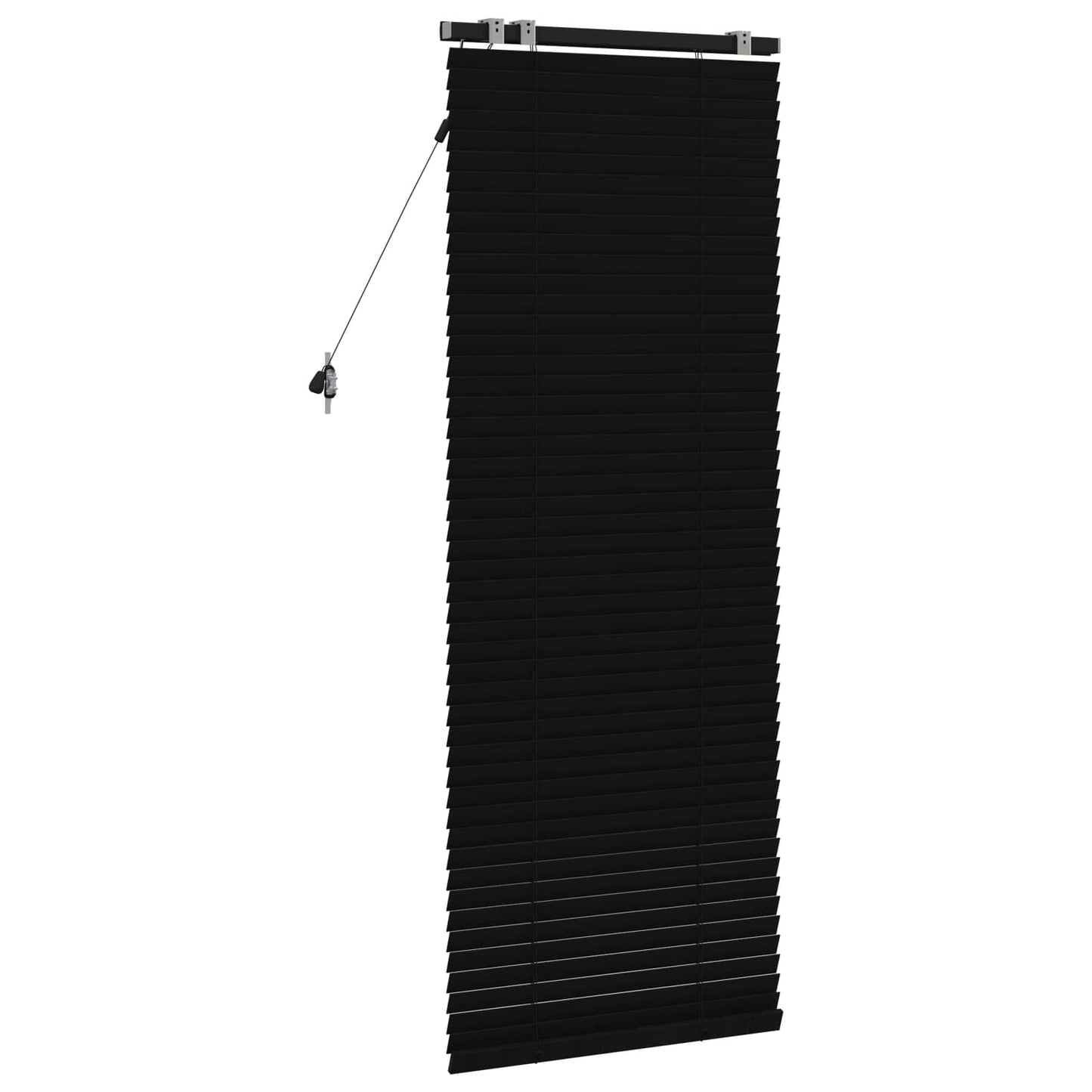 vidaXL Βενετσιάνικη Σκίαση Μαύρο 55 x 160 εκ. 35 mm