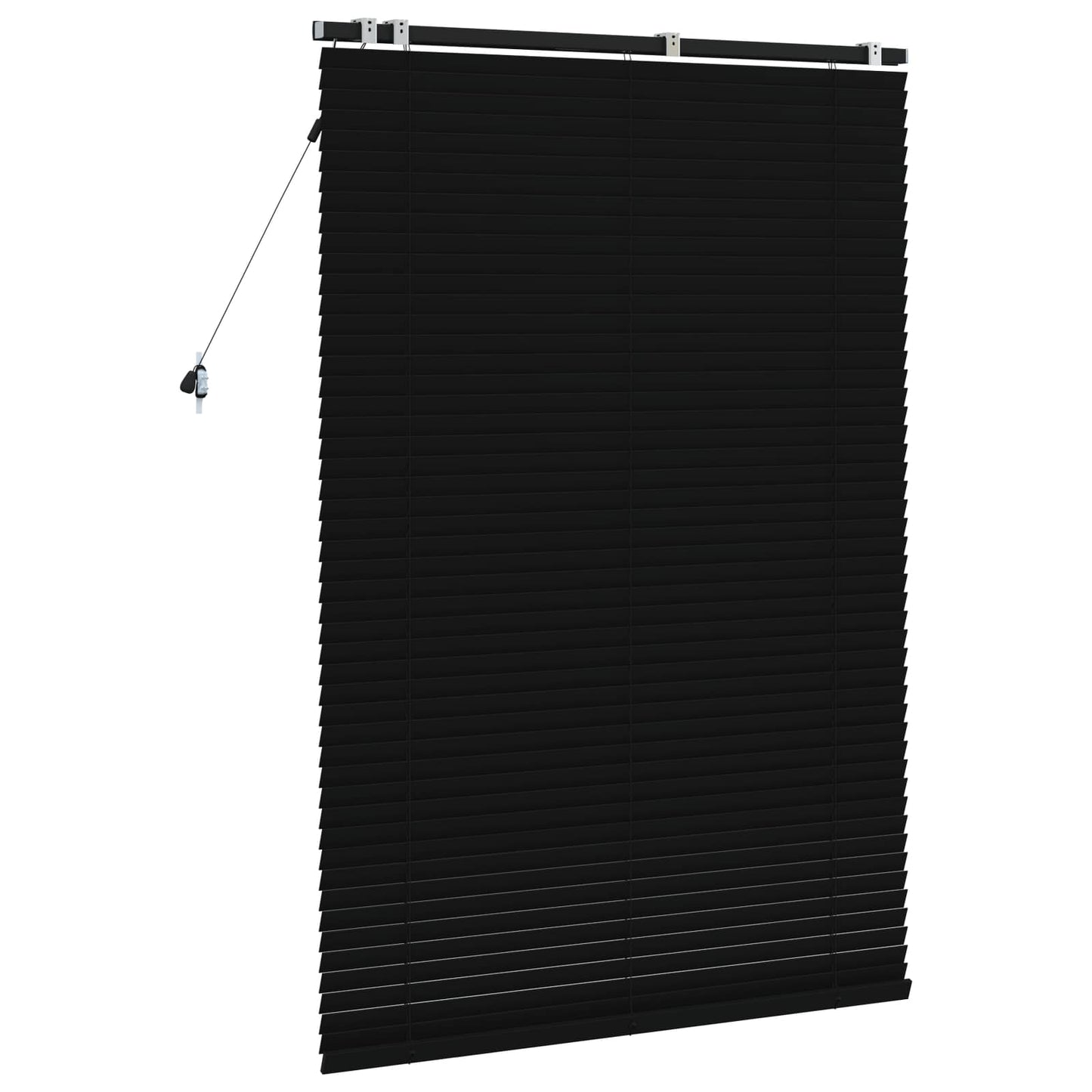 vidaXL Βενετσιάνικη Σκίαση Μαύρο 100 x 160 cm 35 mm
