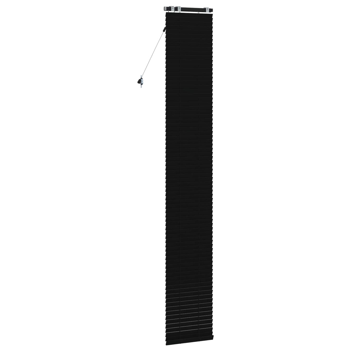 vidaXL Βενετσιάνικη Σκίαση Μαύρο 50 x 250 εκ. 35 mm