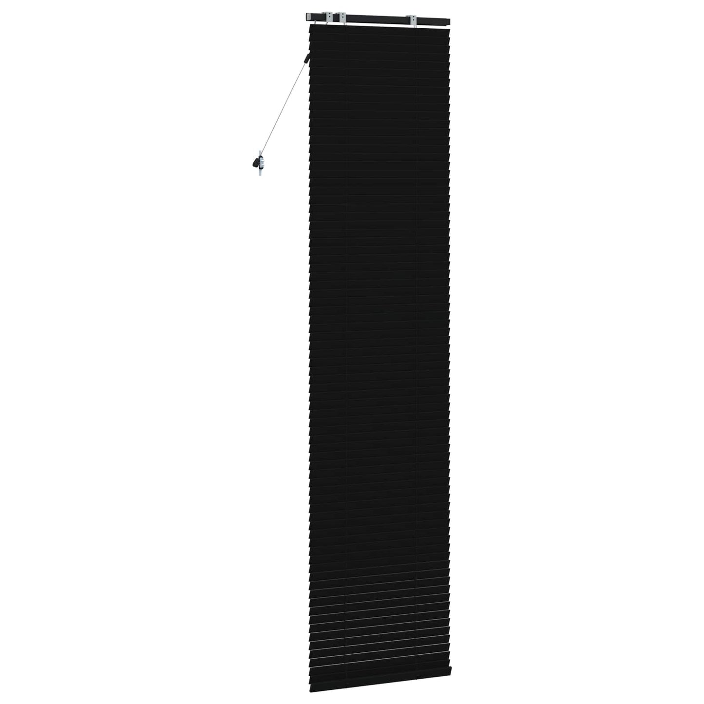 vidaXL Βενετσιάνικη Σκίαση Μαύρο 60 x 250 εκ. 35 mm