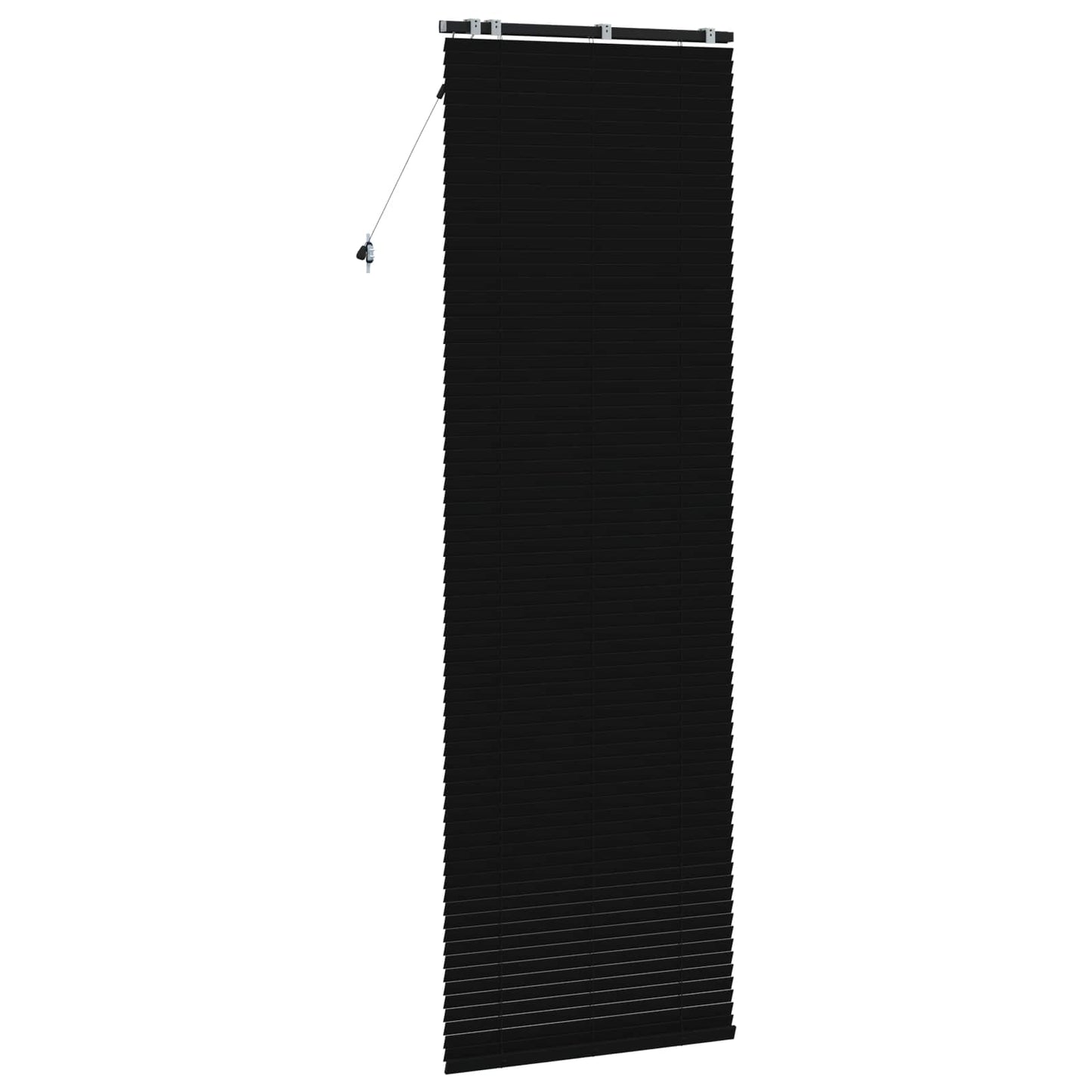 vidaXL Βενετσιάνικη Σκίαση Μαύρο 75 x 250 εκ. 35 mm