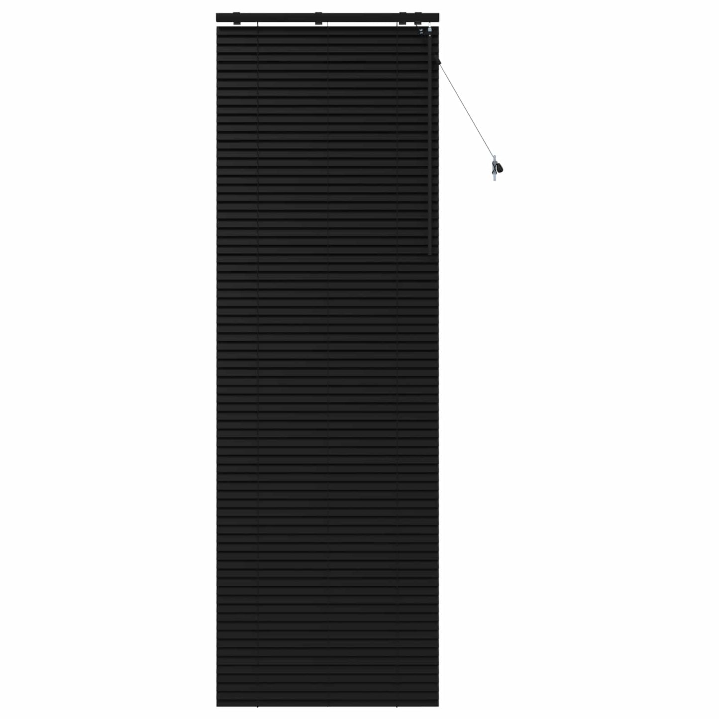 vidaXL Βενετσιάνικη Σκίαση Μαύρο 85 x 250 cm 35 mm