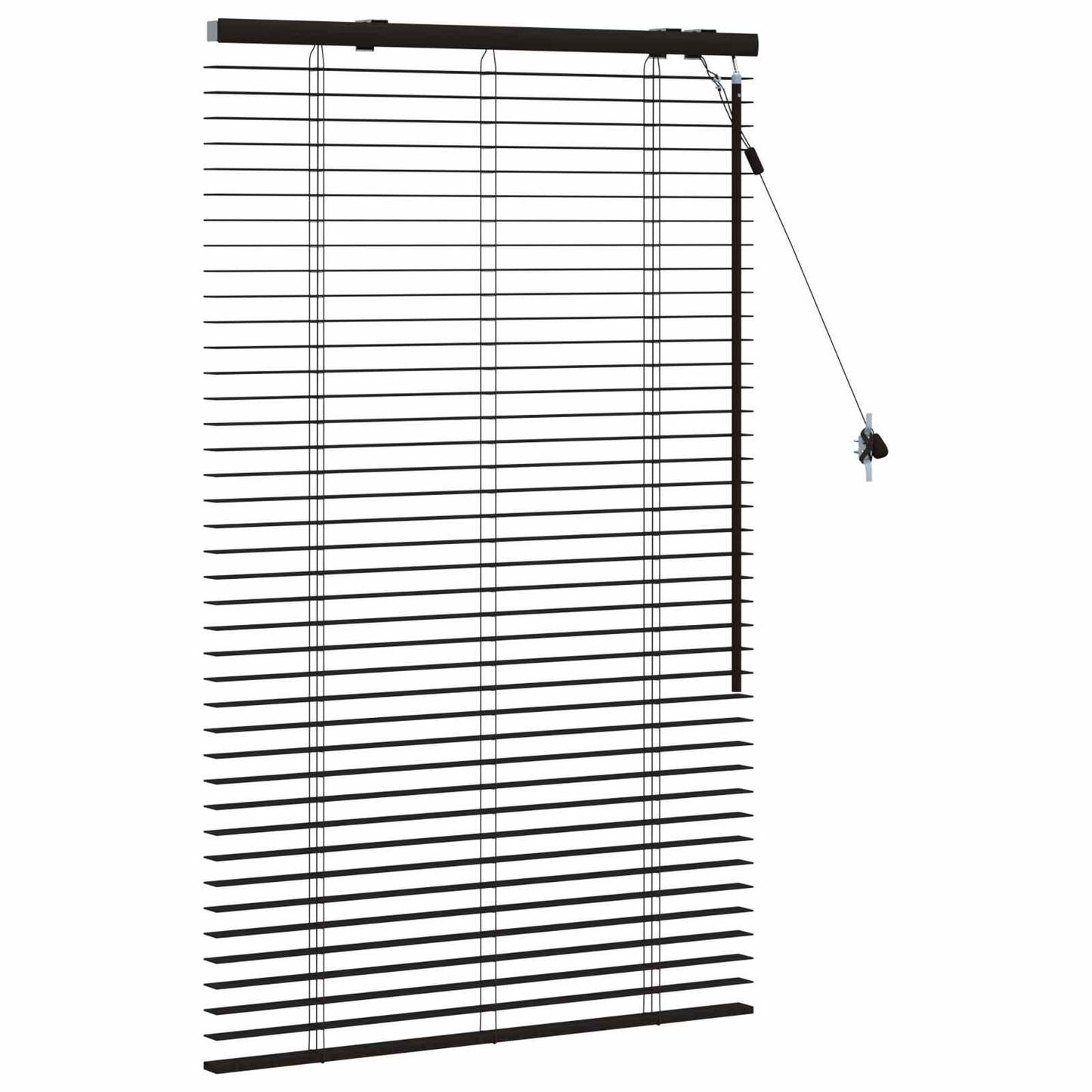 vidaXL Βενετσιάνικη Σκίαση Σκούρο Καφέ 70 x 130 εκ 35 mm