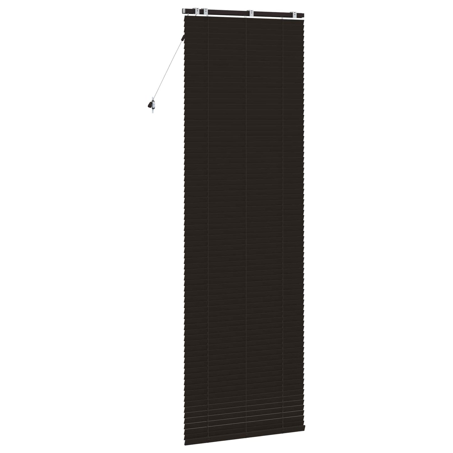vidaXL Βενετσιάνικη Σκίαση Σκούρο Καφέ 90 x 250 εκ. 35 mm