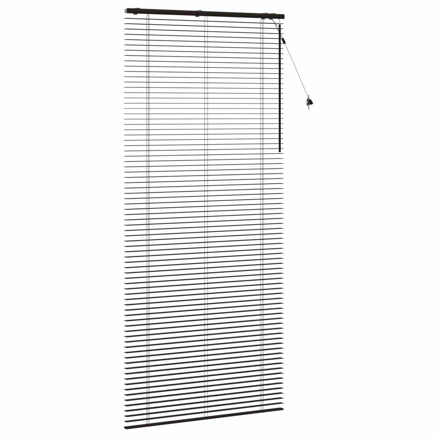 vidaXL Βενετσιάνικη Σκίαση Σκούρο Καφέ 120 x 250 cm 35 mm