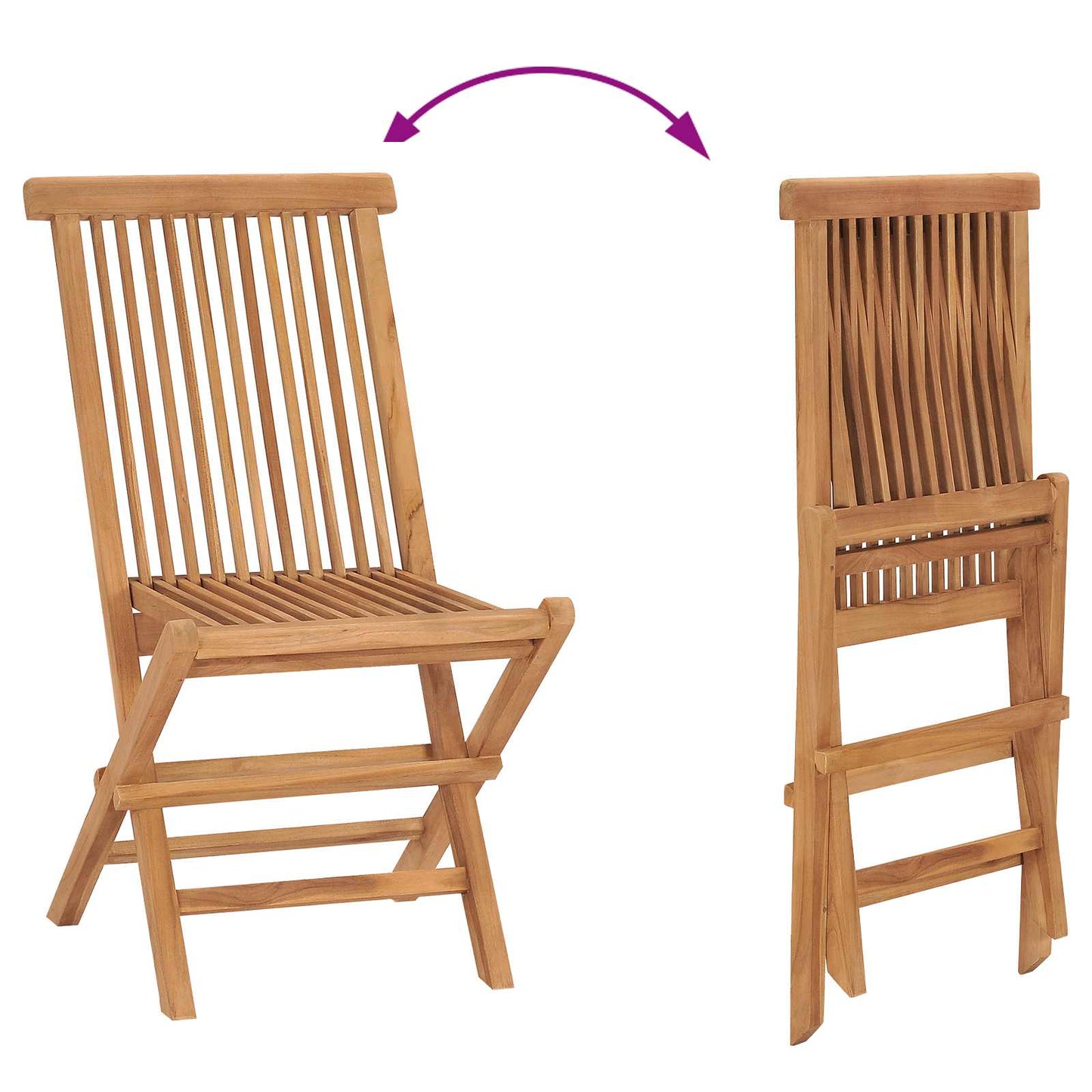 vidaXL Σέτ φαγητού για κήπο 3 τμχ. Καφέ Στερεό Ξύλο Ακακίας