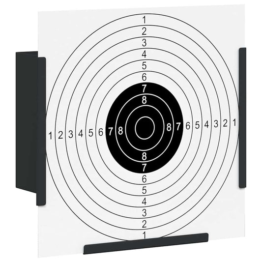 vidaXL Στόχος-παγίδα σφαιριδίων Μαύρο 17 x 17 εκ. Ατσάλι