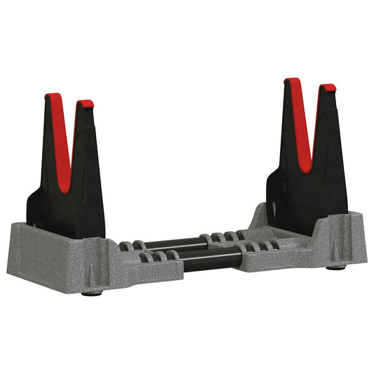 vidaXL Βάση στήριξης όπλου Γκρι 46 x 14 x 19.5 εκ. Πλαστικό