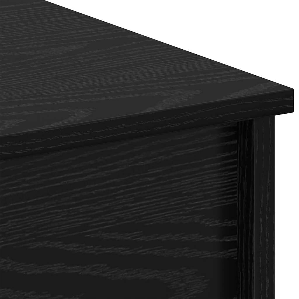 vidaXL Τραπεζάκι σαλονιού Μαύρη Οξυά 80 x 50,5 x 41,5 εκ