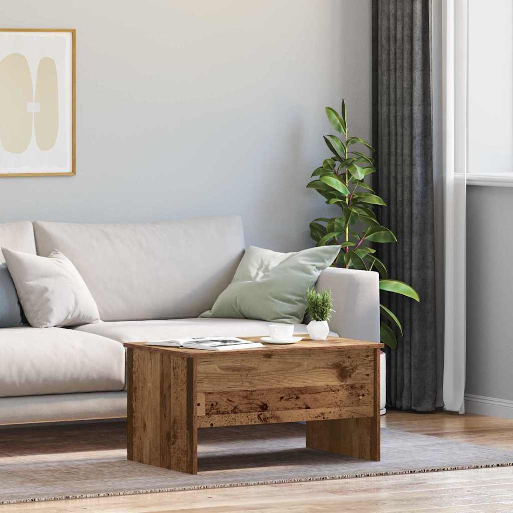 vidaXL Τραπεζάκι σαλονιού Παλιό Ξύλο 102 x 50,5 x 46,5 εκ.