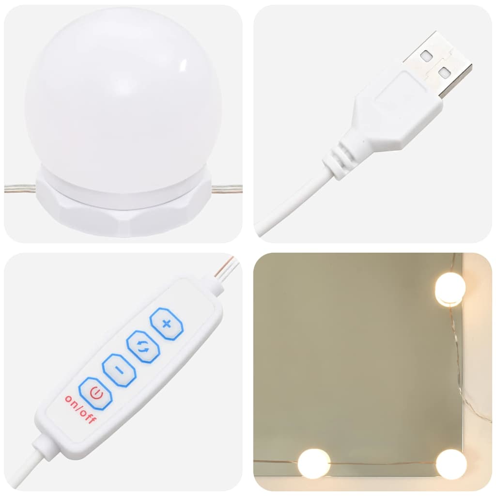 vidaXL Ντουλάπα Καθρέφτη με ράφι Παλαιό ξύλο 91 x 15 x 76,5 εκ.