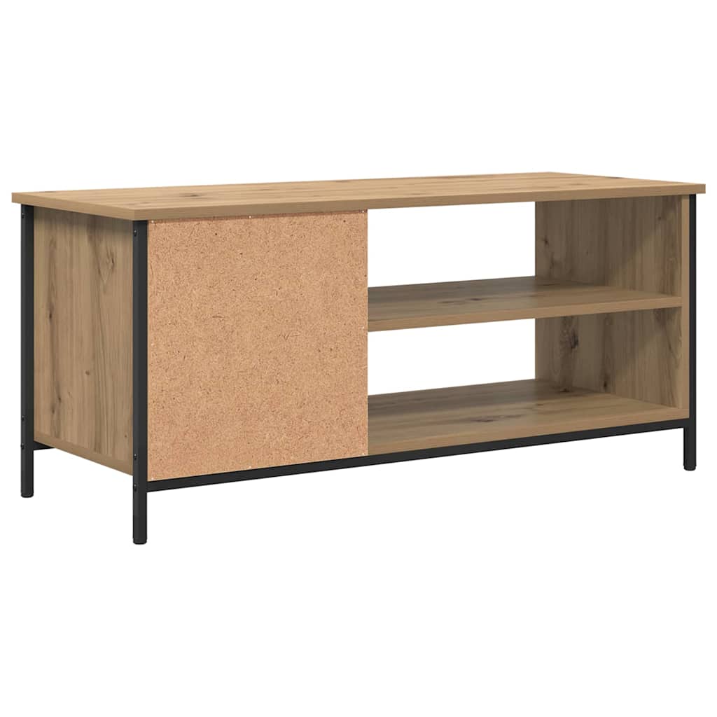 vidaXL Ντουλάπι TV Artisan Oak 100 x 40 x 45 cm Επεξεργασμένο ξύλο