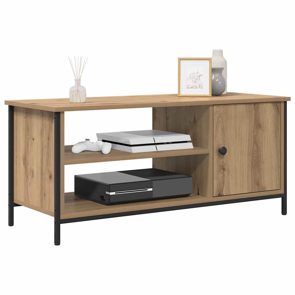 vidaXL Ντουλάπι TV Artisan Oak 100 x 40 x 45 cm Επεξεργασμένο ξύλο
