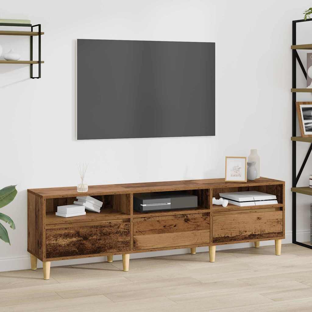 vidaXL Ντουλάπι TV Παλιό Ξύλο 150 x 30 x 45 εκ Επεξεργασμένο ξύλο