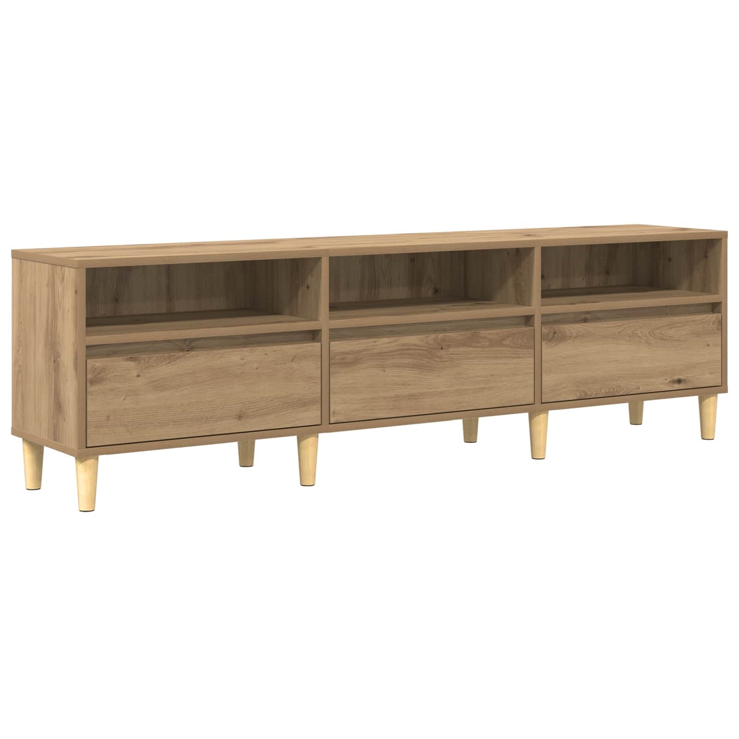 vidaXL Ντουλάπι TV 150 x 30 x 45 εκ Artisan Oak Επεξεργασμένο Ξύλο