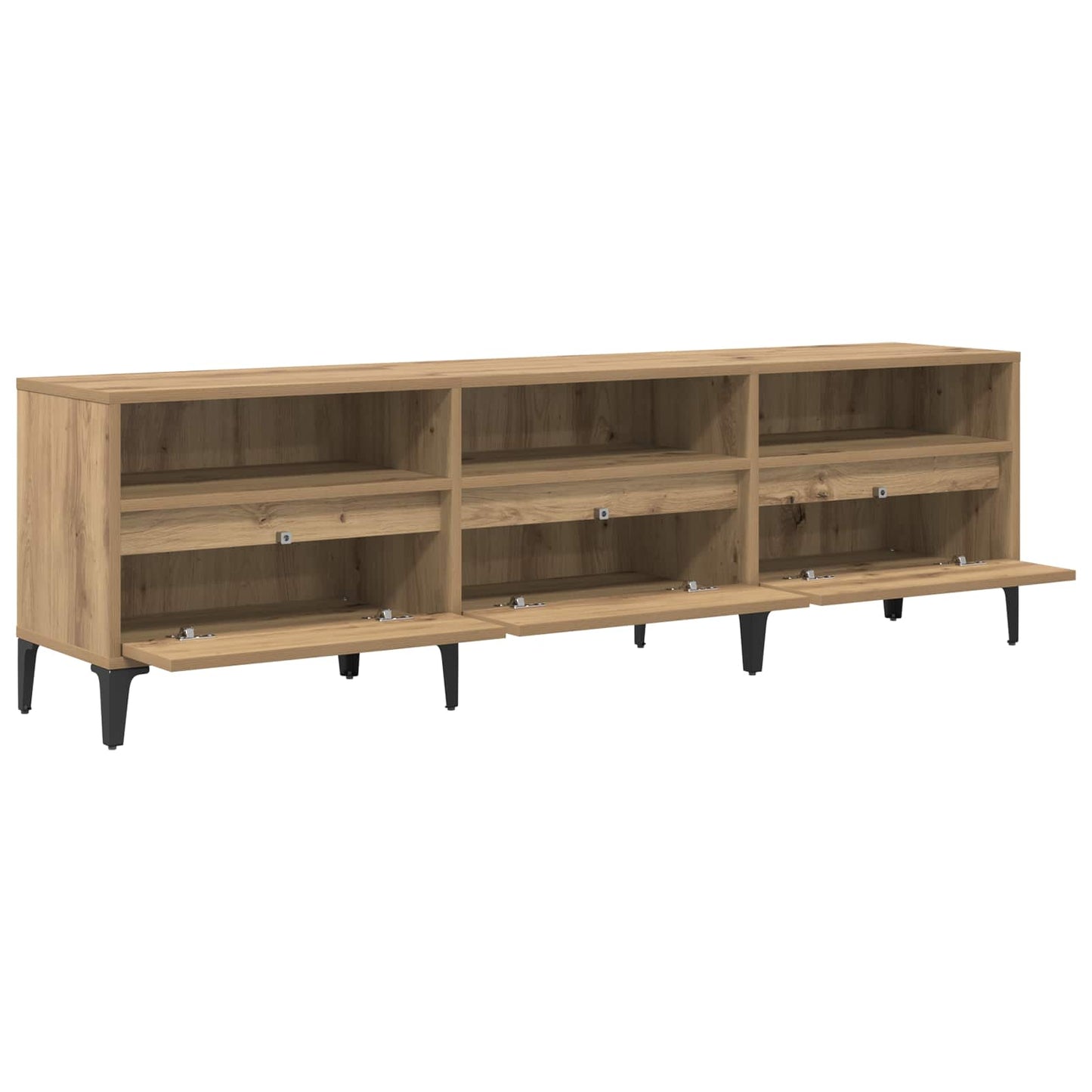 vidaXL Ντουλάπι TV 150 x 30 x 45 εκ Artisan Oak