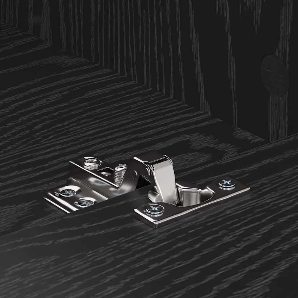 vidaXL Ντουλάπι TV με συρτάρι Μαύρη Οξυά 150 x 30 x 45 εκ