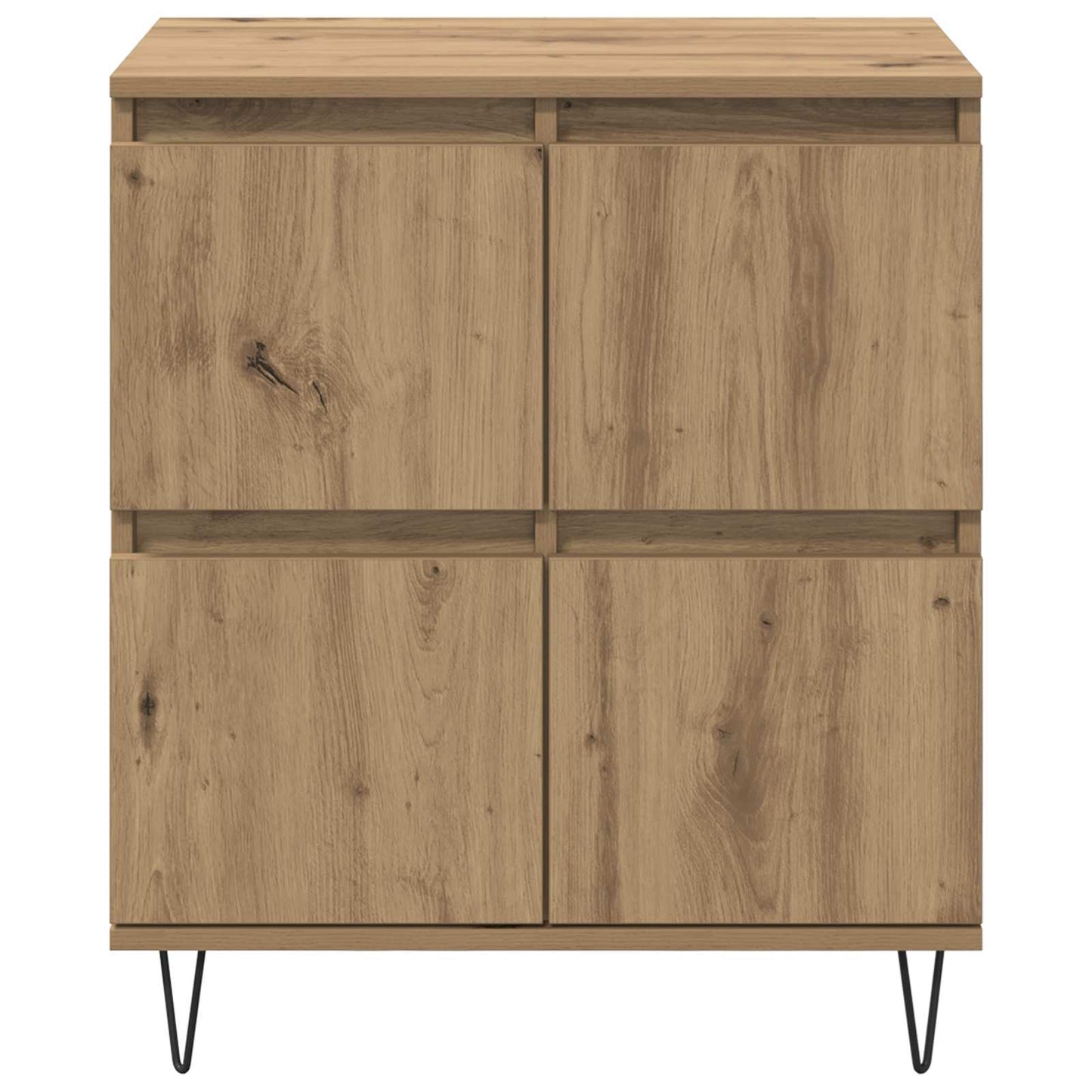 vidaXL Πλαϊνό γραφείο Artisan Oak 60 x 35 x 70 cm