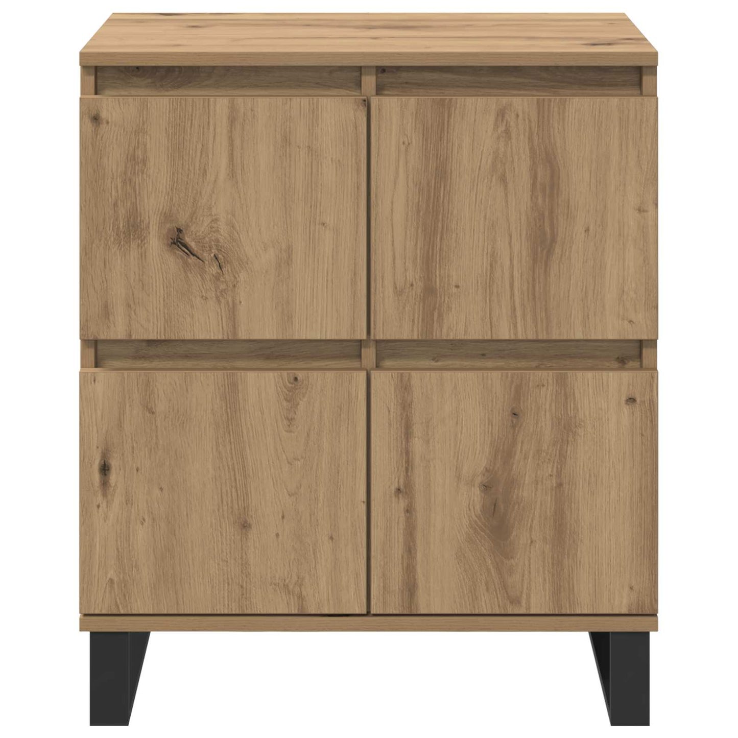 vidaXL Πλαϊνό γραφείο Artisan Oak 60 x 35 x 70 cm