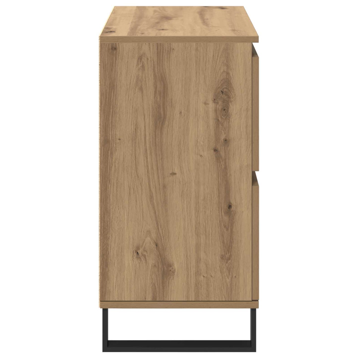 vidaXL Πλαϊνό γραφείο Artisan Oak 60 x 35 x 70 cm