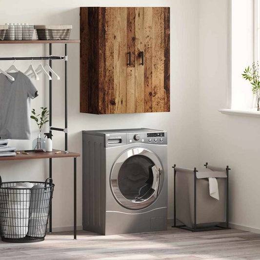 vidaXL Ντουλάπα Τοίχου Επιτοίχιο Παλιό ξύλο 69,5 x 34 x 90 εκ.