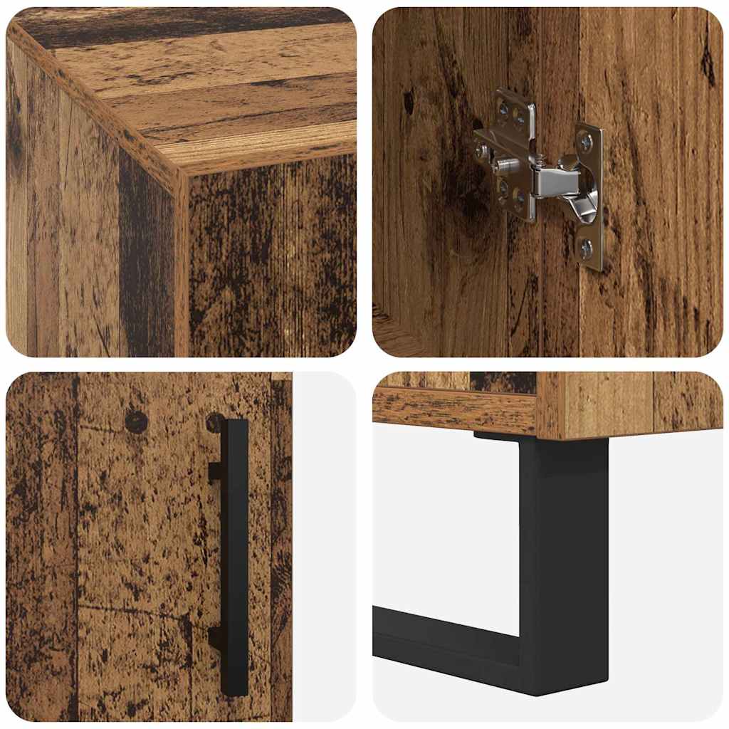 vidaXL Γραφείο Παλαιό ξύλο 140 x 50 x 75 εκ. Επεξεργασμένο ξύλο