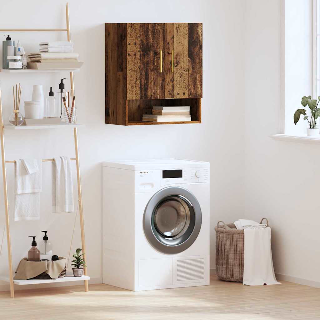 vidaXL Ντουλάπα Τοίχου 60 x 31 x 70 εκ Επεξεργασμένο Ξύλο Παλαιό ξύλο