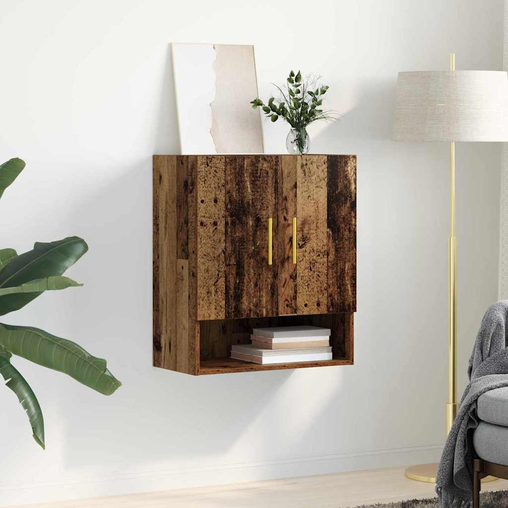 vidaXL Ντουλάπα Τοίχου 60 x 31 x 70 εκ Επεξεργασμένο Ξύλο Παλαιό ξύλο