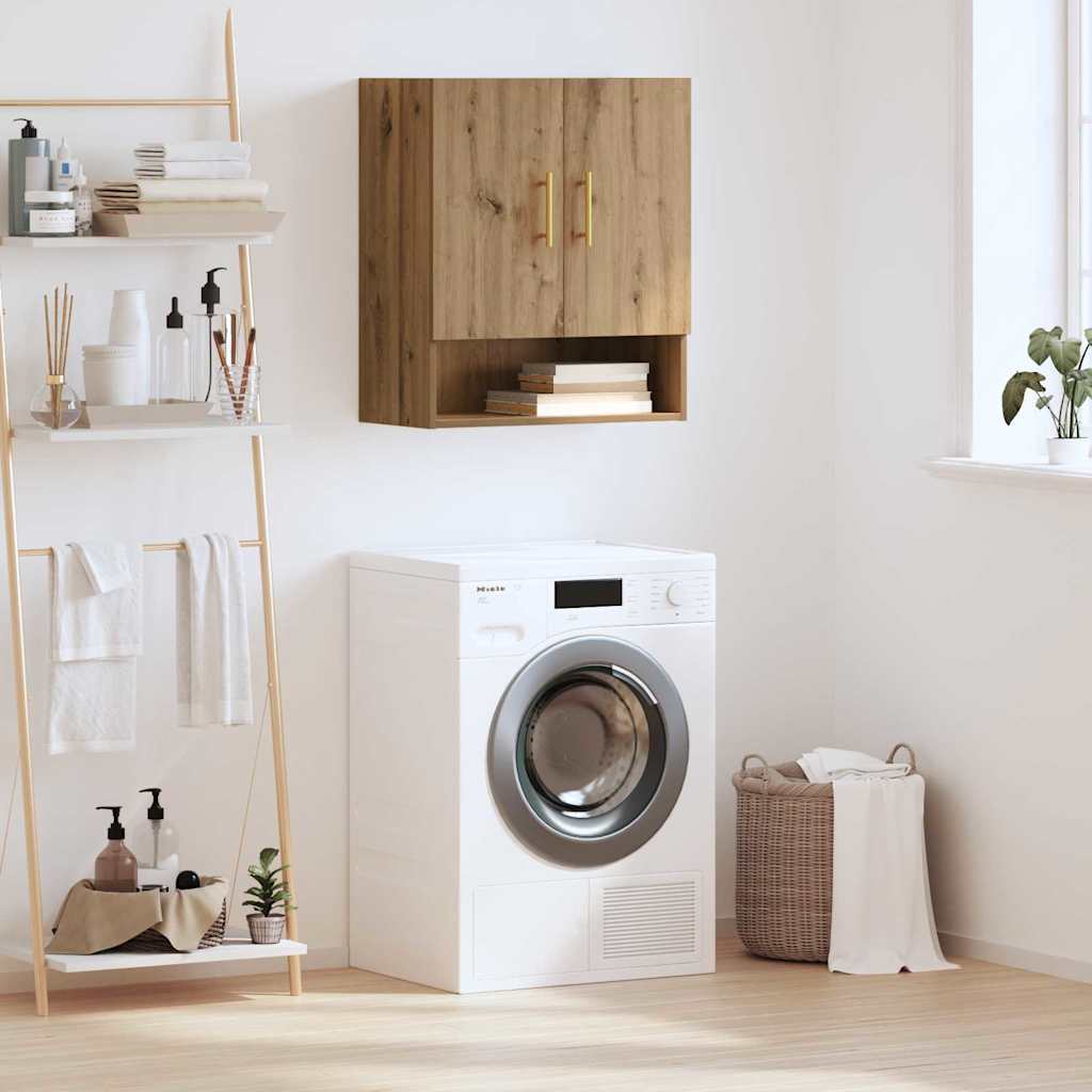 vidaXL Ντουλάπα Τοίχου 60 x 31 x 70 εκ Επεξεργασμένο Ξύλο artisan δρυς
