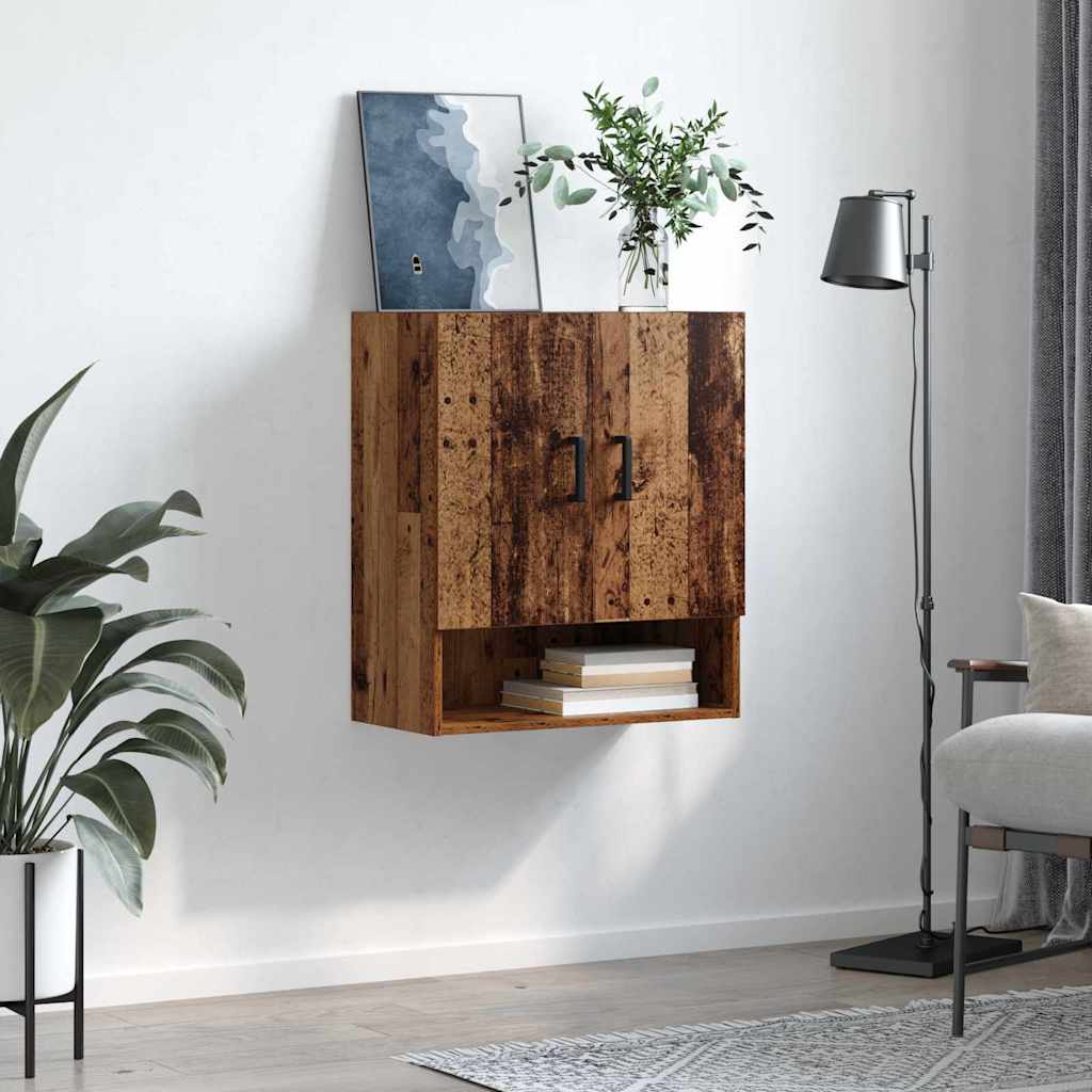 vidaXL Ντουλάπα Τοίχου 60 x 31 x 70 εκ Επεξεργασμένο Ξύλο Παλιό ξύλο
