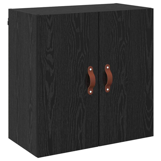 vidaXL Ντουλάπα Τοίχου 60 x 31 x 60 εκ. Επεξεργασμένο Ξύλο Μαύρη δρυς