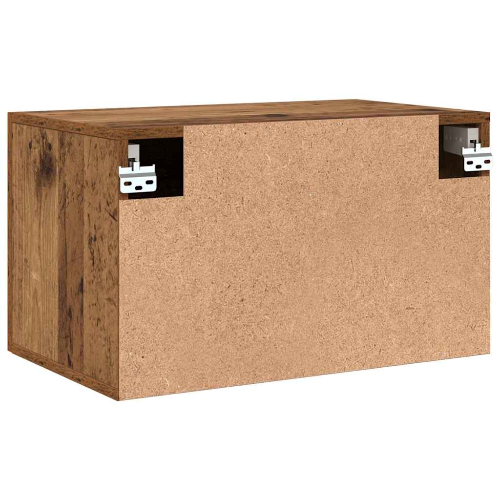 vidaXL Τοίχου Ντουλάπα 60 x 36,5 x 35 cm Επεξεργασμένο Ξύλο Παλιό ξύλο