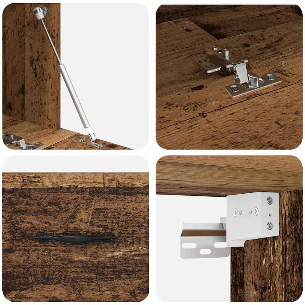 vidaXL Τοίχου Ντουλάπα 100 x 36,5 x 35 cm Επεξεργασμένο Ξύλο