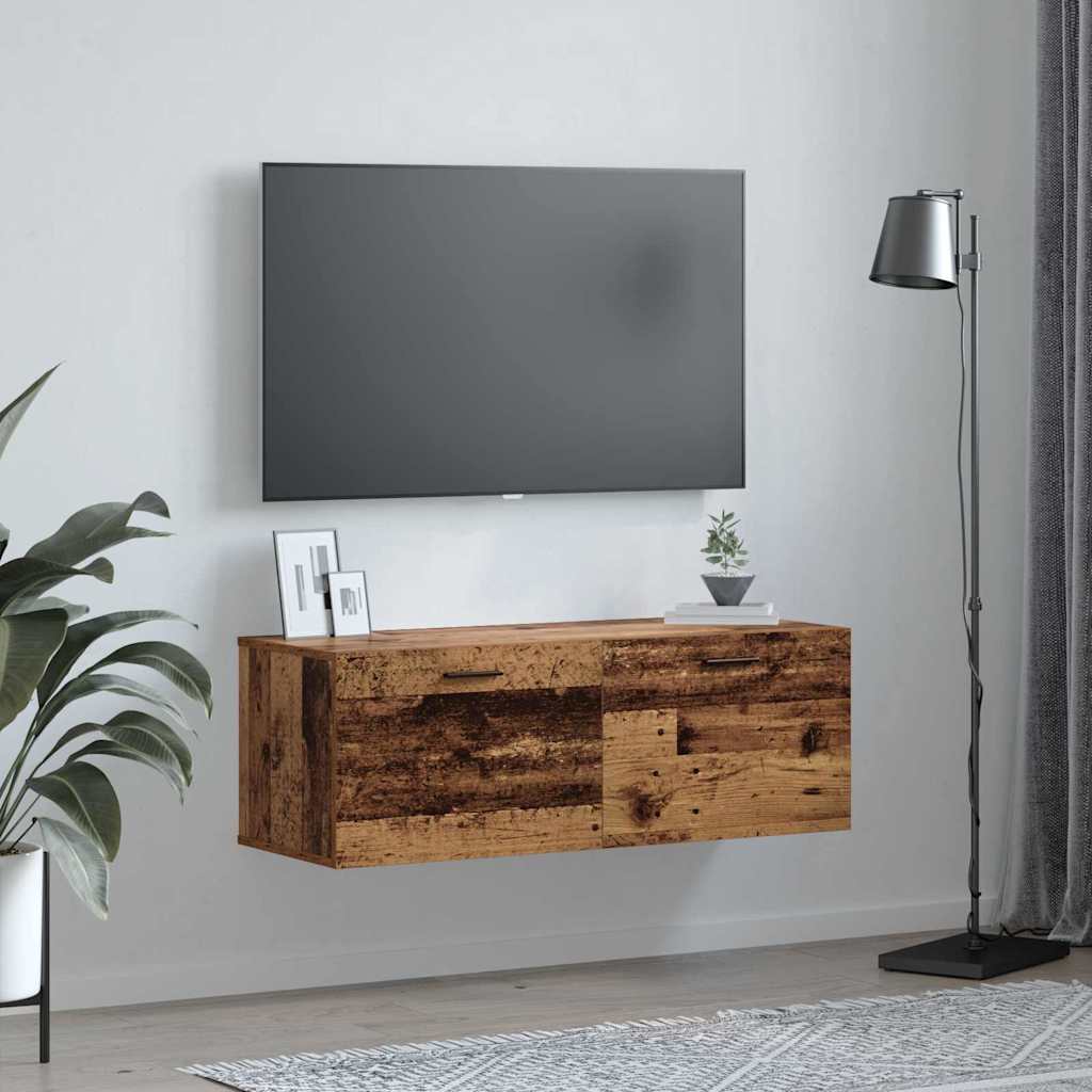 vidaXL Τοίχου Ντουλάπα 100 x 36,5 x 35 cm Επεξεργασμένο Ξύλο