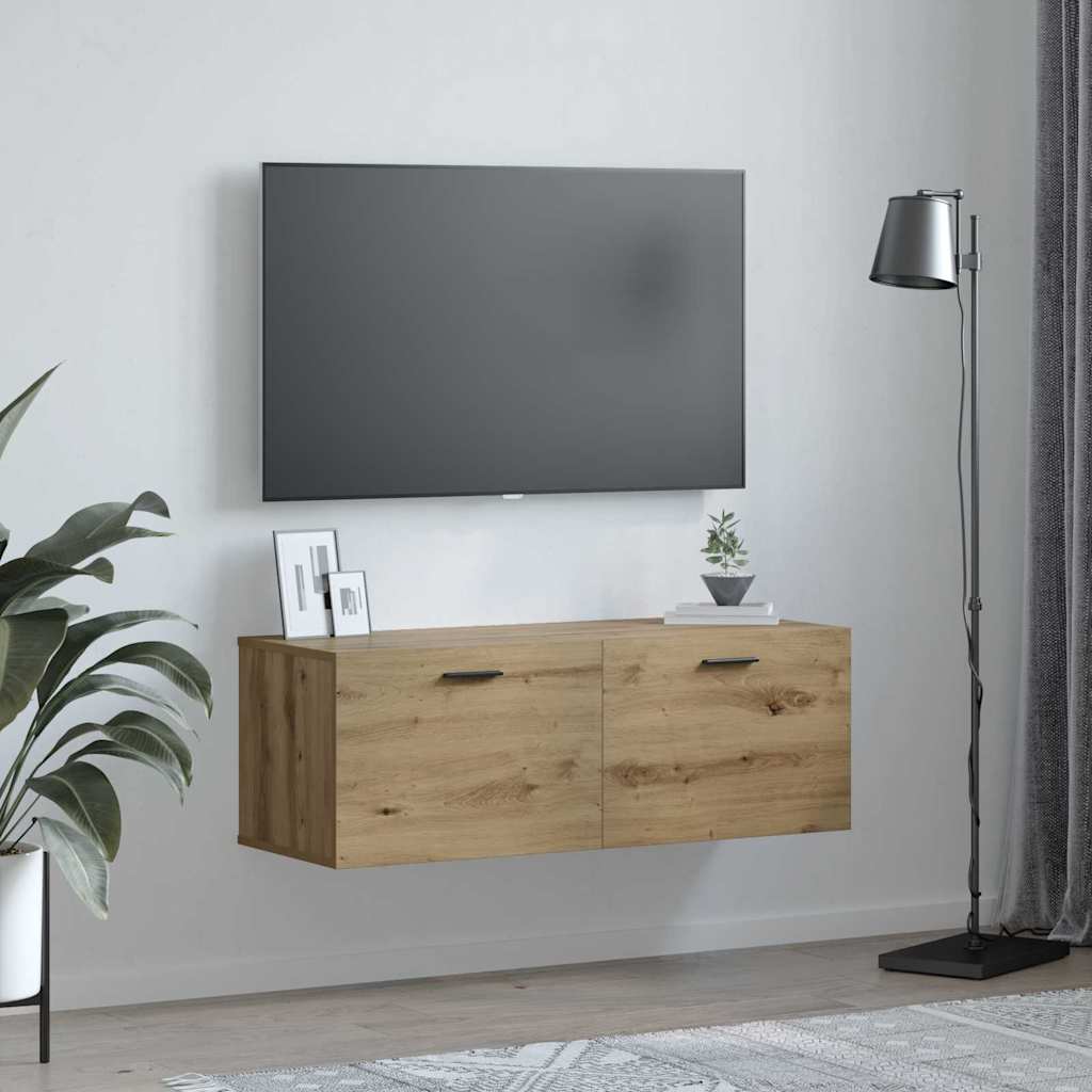 vidaXL Τοίχου Ντουλάπα 100 x 36,5 x 35 cm Επεξεργασμένο Ξύλο