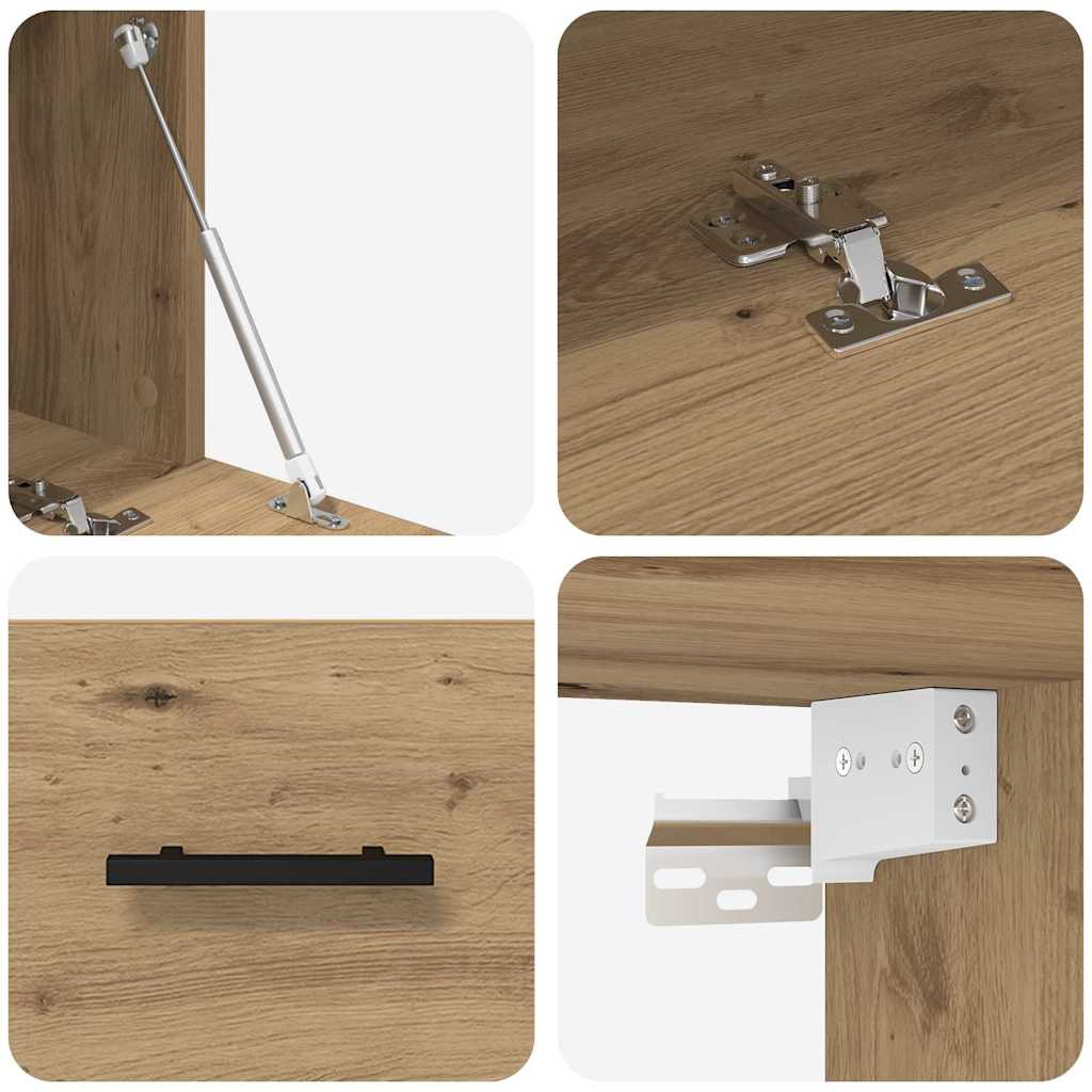 vidaXL Ντουλάπα Τοίχου 100 x 36.5 x 35 cm Επεξεργασμένο Ξύλο