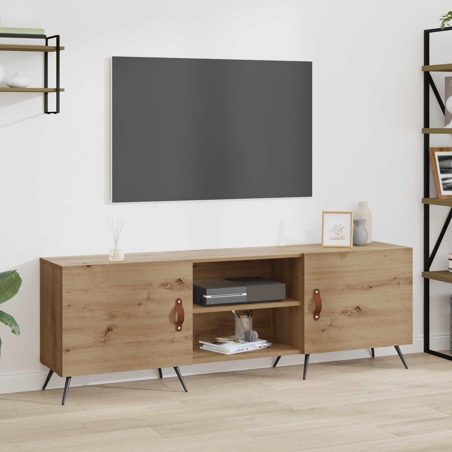 vidaXL Ντουλάπι TV 150 x 30 x 50 cm artisan δρυς Επεξεργασμένο ξύλο