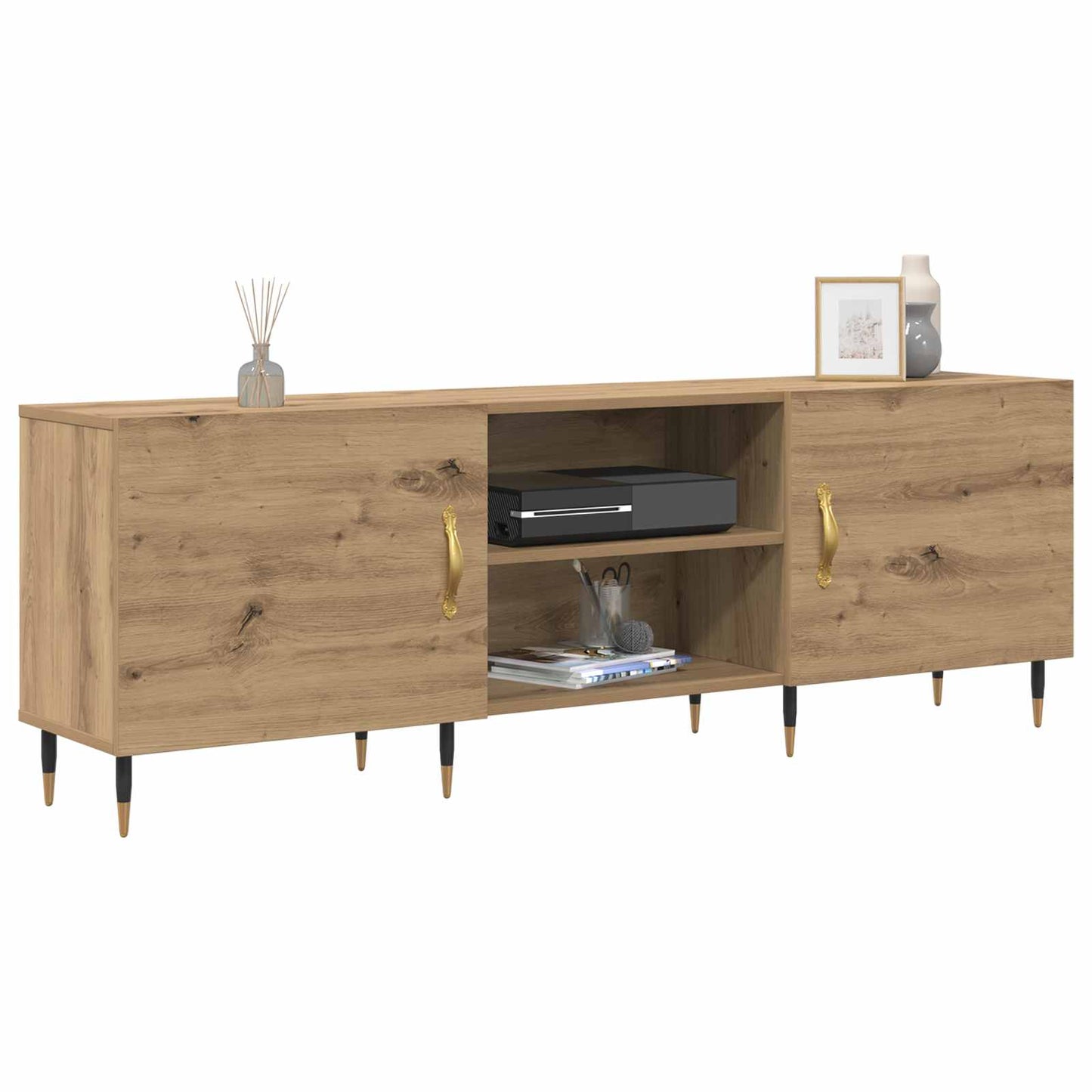 vidaXL Ντουλάπι TV 150 x 30 x 50 cm artisan δρυς Επεξεργασμένο ξύλο