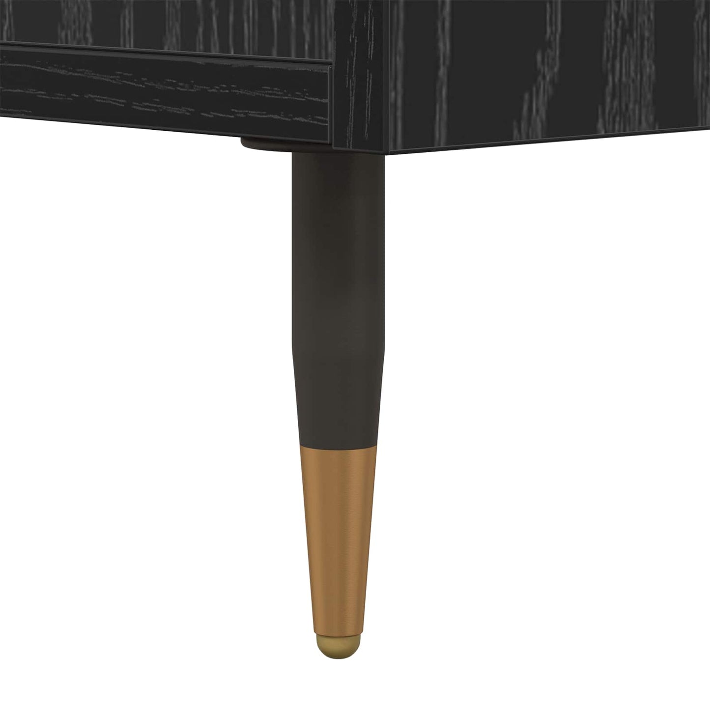 vidaXL Ντουλάπι TV 150 x 30 x 50 cm Μαύρη δρυς Επεξεργασμένο ξύλο