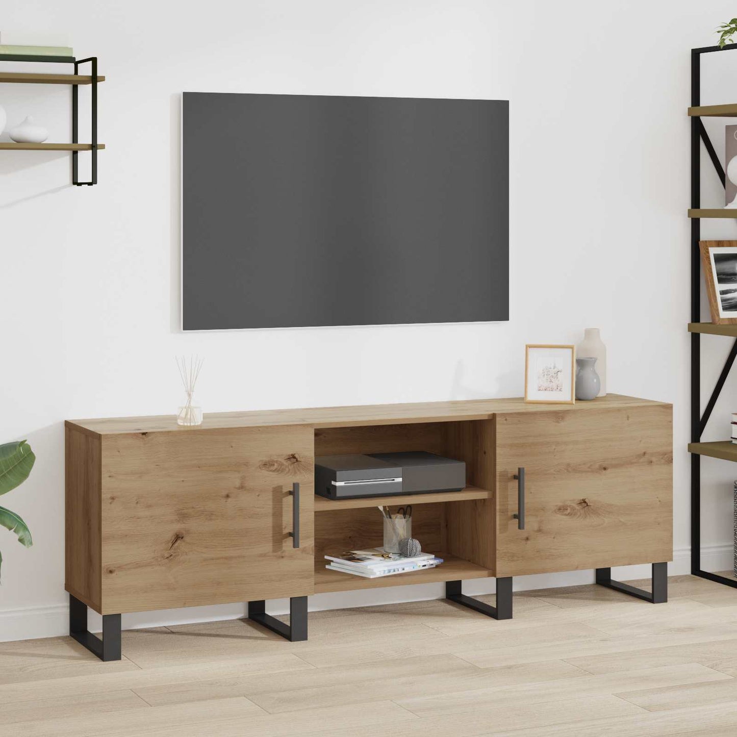 vidaXL Ντουλάπι TV 150 x 30 x 50 cm Artisan Oak Επεξεργασμένο Ξύλο