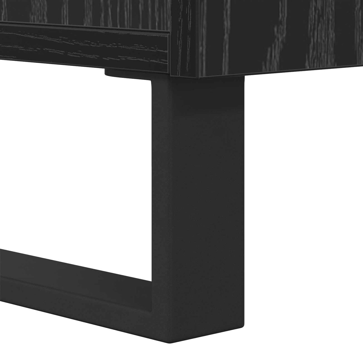 vidaXL Ντουλάπι TV 150 x 30 x 50 cm Μαύρη Οξυά Επεξεργασμένο Ξύλο