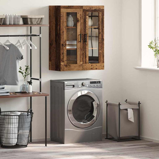 vidaXL Πλαϊνό γραφείο Παλιό ξύλο 69,5 x 34 x 90 εκ. Επεξεργασμένο ξύλο