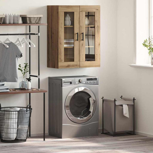 vidaXL Πλαϊνό γραφείο Artisan Oak 69,5 x 34 x 90 εκ.